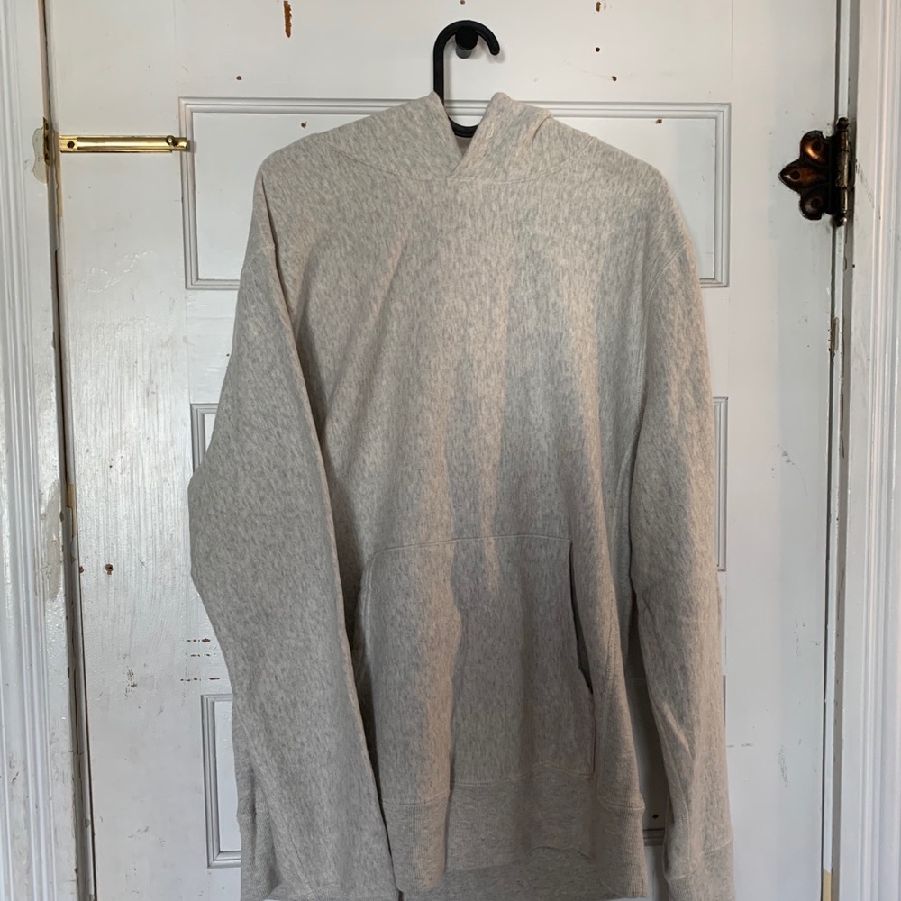Todd Snyder Popover Hoodie Eggshell